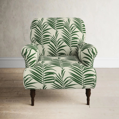 Farmhouse & Rustic Green Accent Chairs | Birch Lane